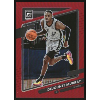 2021-22 Donruss Optic Red #116 Dejounte Murray