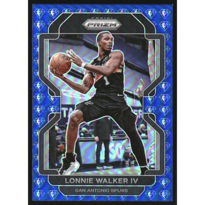 2021-22 Panini Prizm Prizms NBA 75th Anniversary #36 Lonnie Walker IV