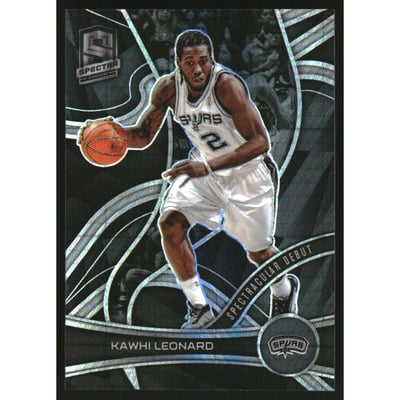 2021-22 Panini Spectra Asia #174 Kawhi Leonard SD