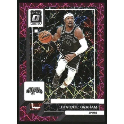 2022-23 Donruss Optic Pink Velocity #194 Devonte' Graham