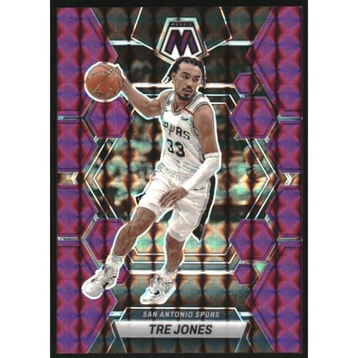 2022-23 Panini Mosaic Mosaic Purple #173 Tre Jones