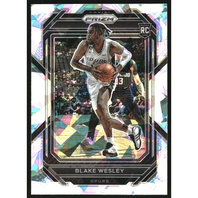 2022-23 Panini Prizm Prizms Ice #264 Blake Wesley