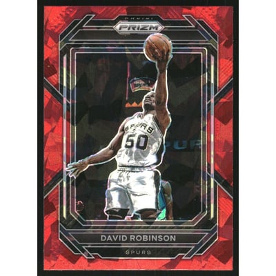2022-23 Panini Prizm Prizms Red Ice #271 David Robinson