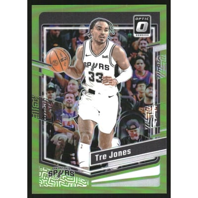 2023-24 Donruss Optic Lime Green #137 Tre Jones