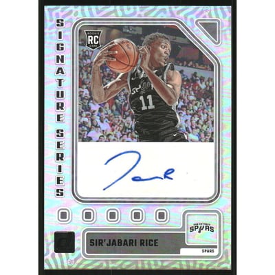 2023-24 Donruss Signature Series #43 Sir'Jabari Rice