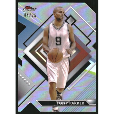 2023-24 Finest Die-Cut Refractors #261 Tony Parker R