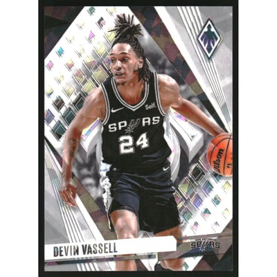 2023-24 Panini Phoenix White Ice #168 Devin Vassell