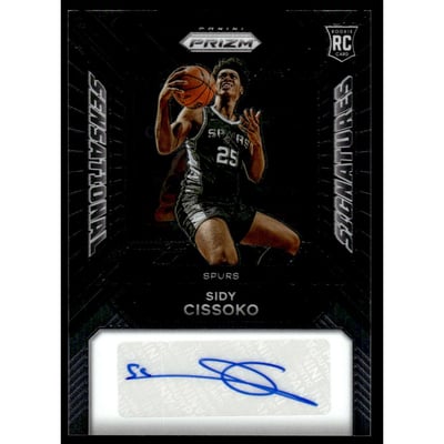 2023-24 Panini Prizm Sensational Signatures #68 Sidy Cissoko