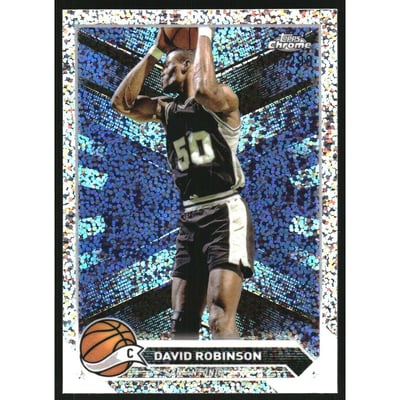 2023-24 Topps Chrome Speckle Refractors #22 David Robinson