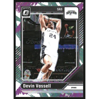 2024-25 Donruss Optic Jazz #157 Devin Vassell
