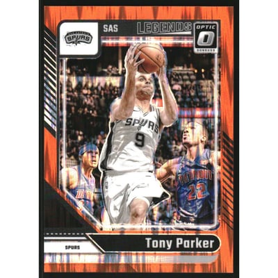 2024-25 Donruss Optic Orange Shock #235 Tony Parker LGD