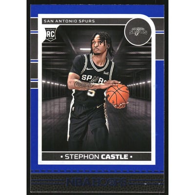 2024-25 Hoops Blue #234 Stephon Castle