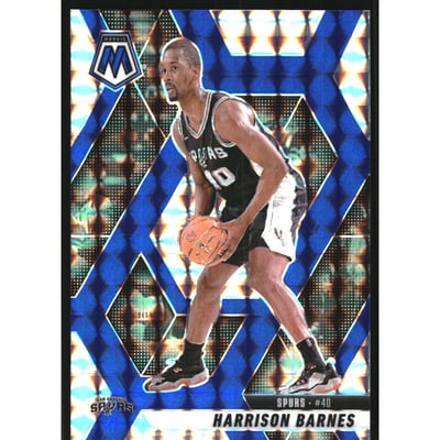2024-25 Panini Mosaic Mosaic Choice Blue #50 Harrison Barnes