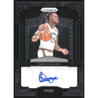 2024-25 Panini Prizm Penmanship #3 Charles Bassey