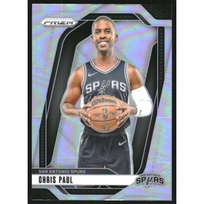 2024-25 Panini Prizm Prizms Silver #132 Chris Paul
