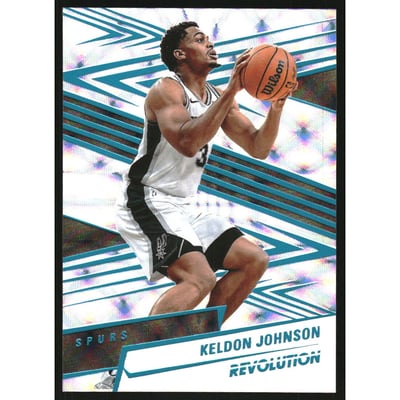 2024-25 Panini Revolution Future Frame #7 Keldon Johnson