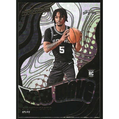 2024-25 Panini Revolution New Wave #18 Stephon Castle