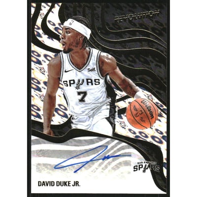 2024-25 Panini Revolution Revolution Signatures #12 David Duke Jr.