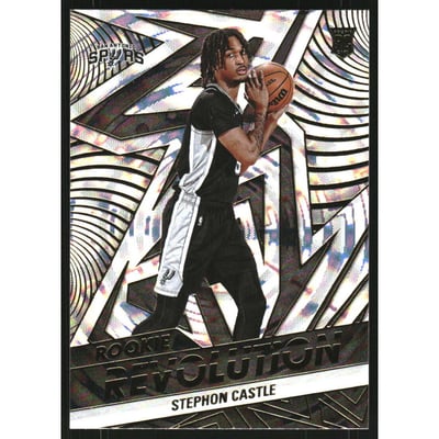 2024-25 Panini Revolution Rookie Revolution Fractal #2 Stephon Castle