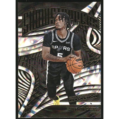 2024-25 Panini Revolution Showstoppers Fractal #24 Stephon Castle