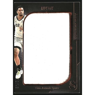 2024-25 Panini Silhouette Jumbo Memorabilia Bronze #13 Rudy Gay