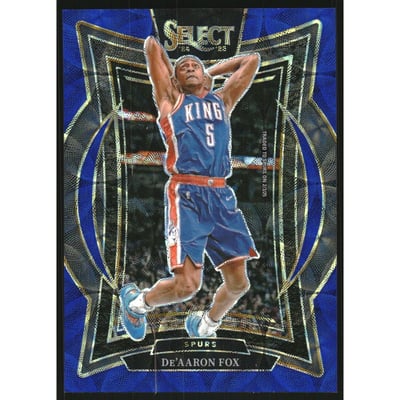 2024-25 Select Blue Scope Prizms #3 De'Aaron Fox