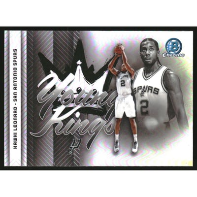 2025-26 Bowman Chrome Young Kings Refractors #YK10 Kawhi Leonard