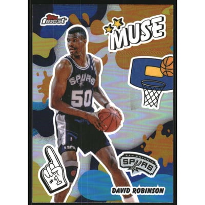 2025-26 Finest Muse Refractors #M19 David Robinson