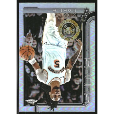 2025-26 Topps Chrome Refractors #228 Stephon Castle