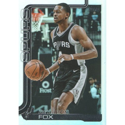 2025-26 Topps Rainbow Foilboard #196 De'Aaron Fox