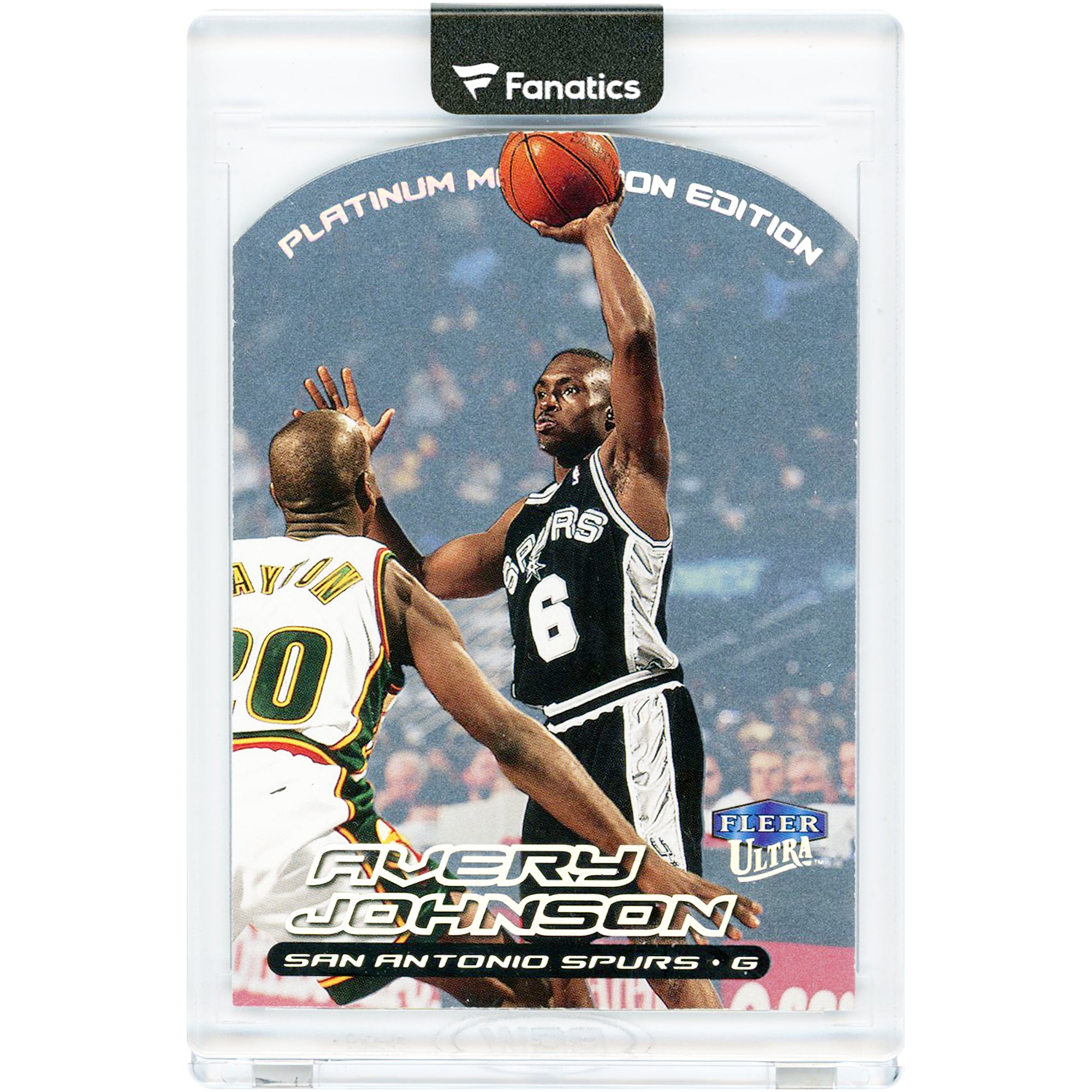 Carte Avery Johnson San Antonio Spurs 1999 Fleer Ultra #77P #1/50