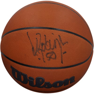 David Robinson San Antonio Spurs Autographed Fanatics Authentic Wilson Official Game Basketball