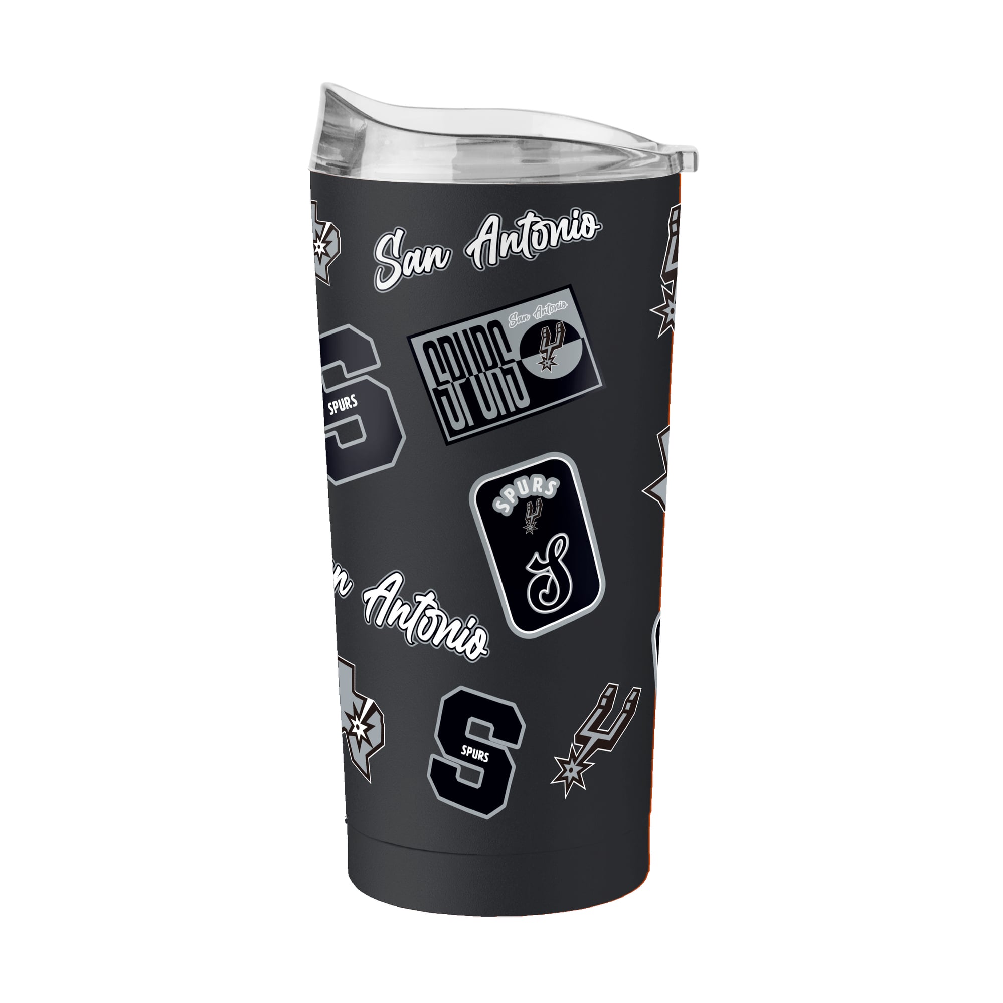 Gobelet isotherme Logo Brands San Antonio Spurs 20 oz Dreamweave à revêtement en poudre