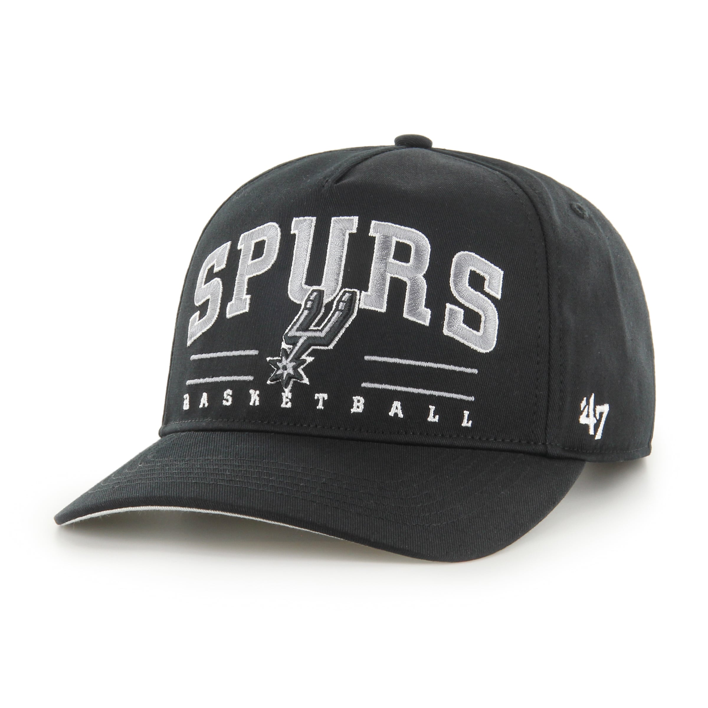 Men's San Antonio Spurs '47 Black Roscoe Hitch Adjustable Hat