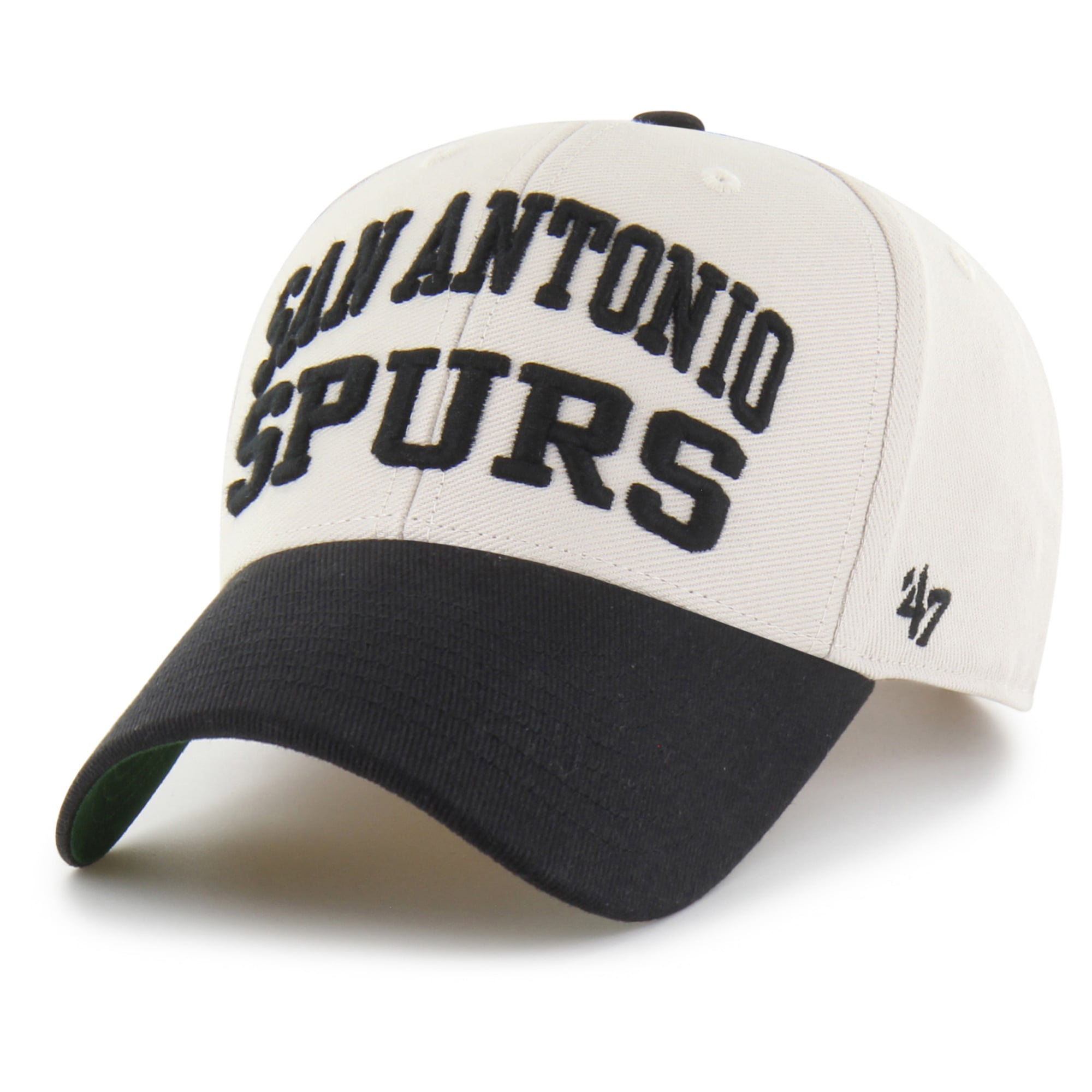 Casquette ajustable pour homme '47 Natural San Antonio Spurs Broke Line Loop MVP
