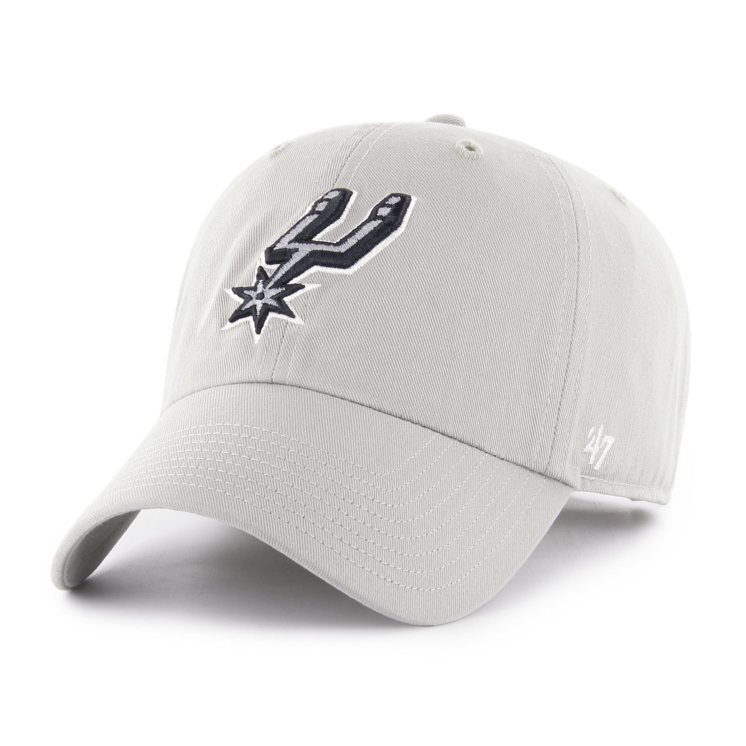 Men's San Antonio Spurs '47 Silver Clean Up Adjustable Hat