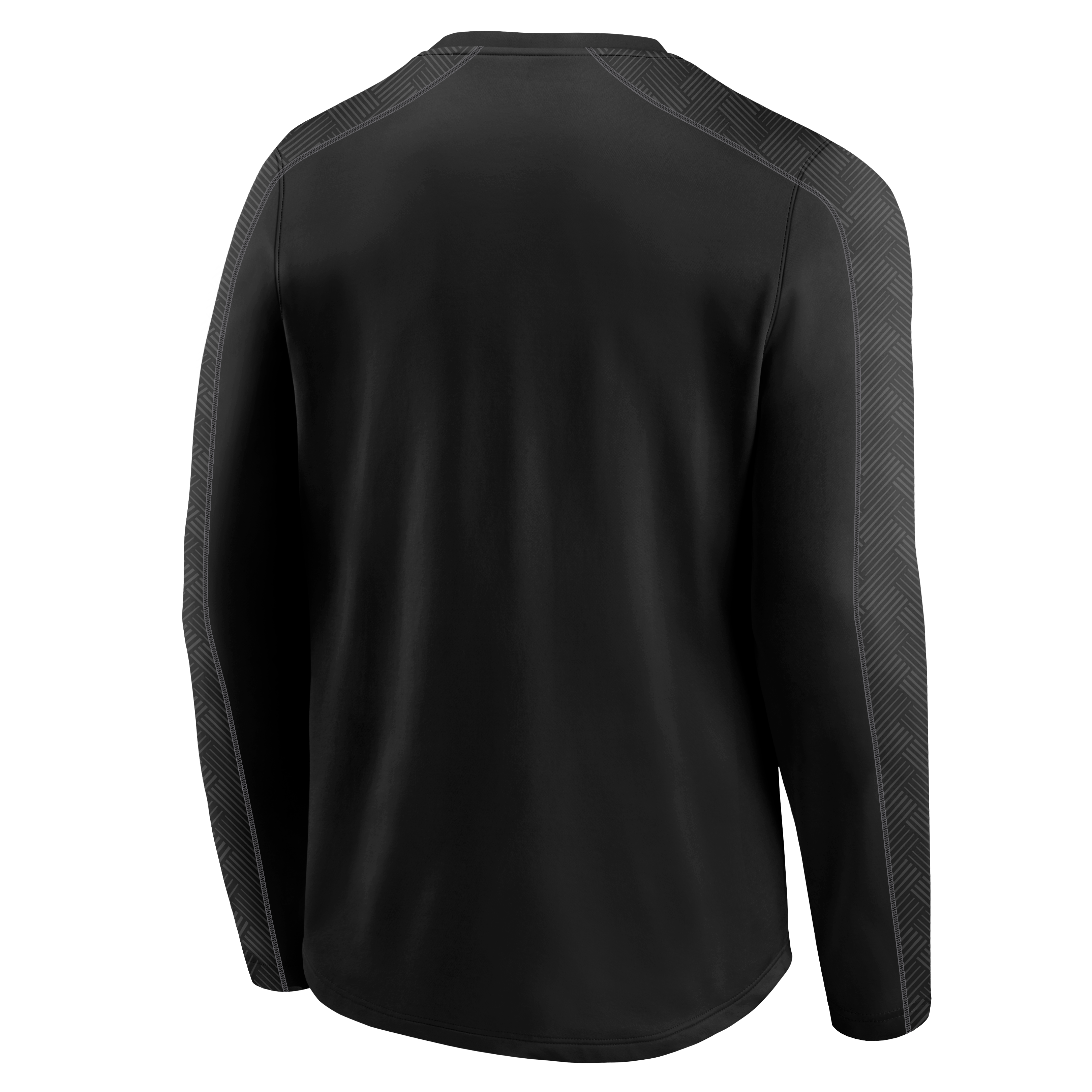 Men's Fanatics Black San Antonio Spurs Fast Assist Fundamentals Raglan Long Sleeve T-Shirt
