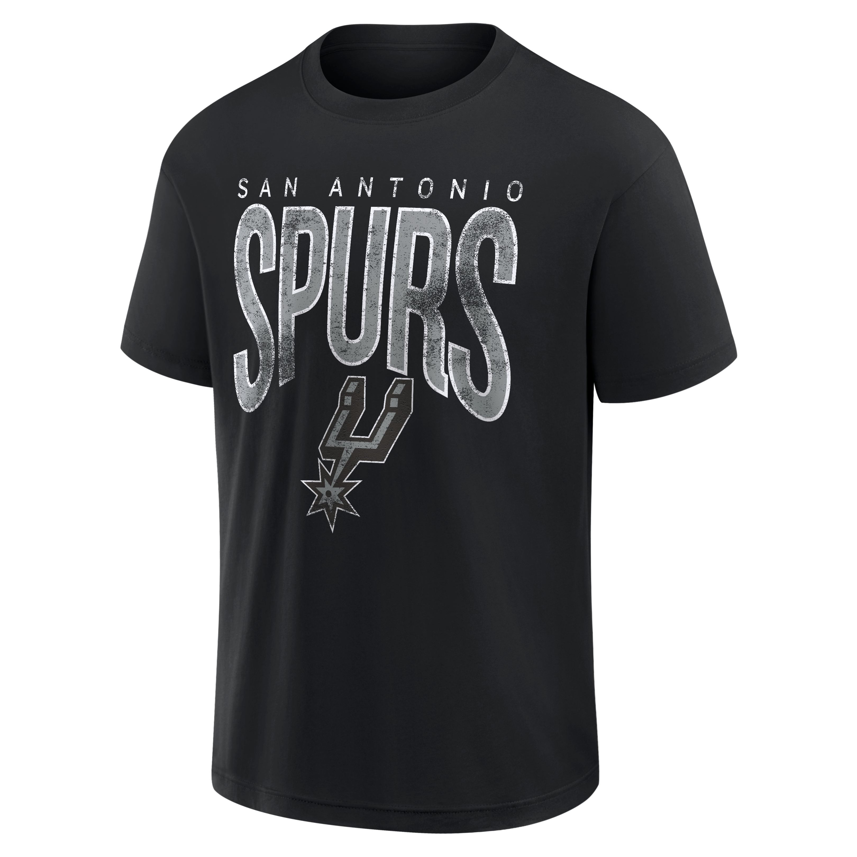 T-shirt Fanatics noir pour homme San Antonio Spurs Gritty Will