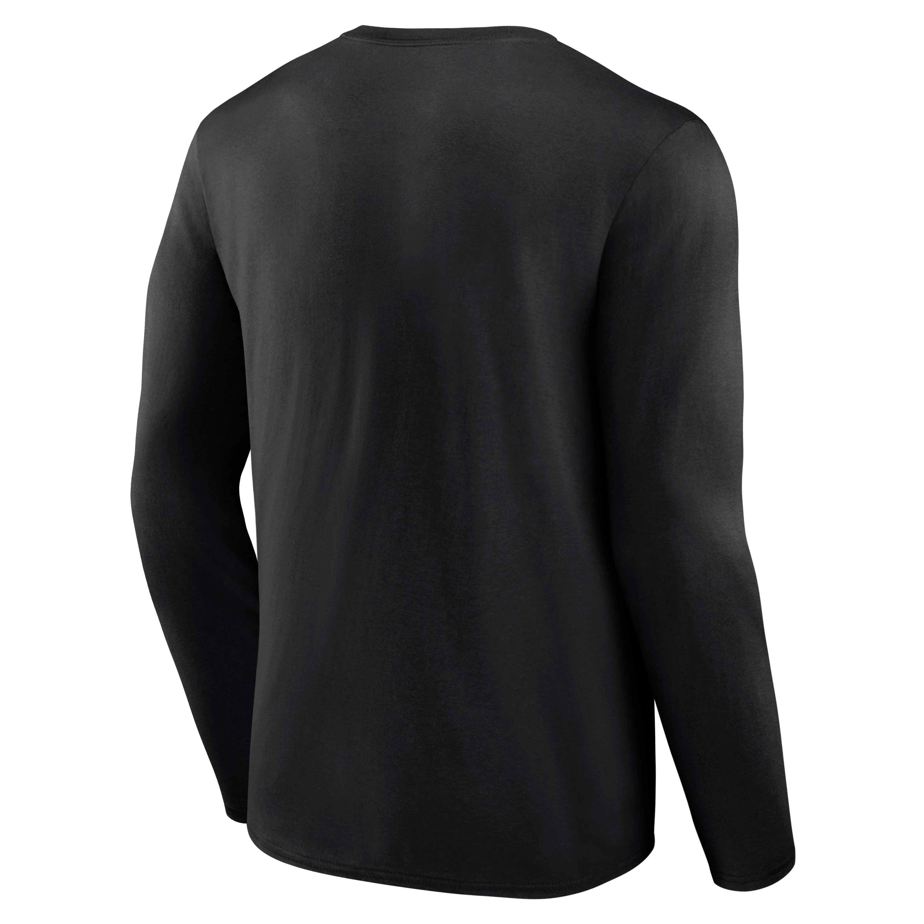 Men's Fanatics  Black San Antonio Spurs Primary Logo Long Sleeve T-Shirt
