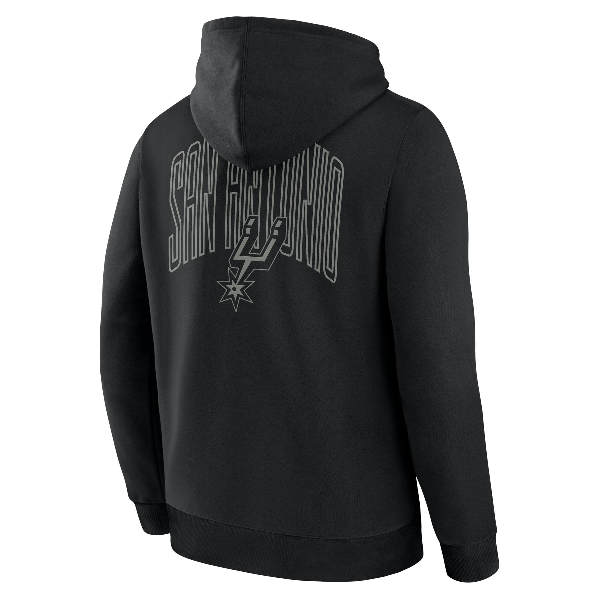 Sweat à capuche noir San Antonio Spurs pour homme (Fanatics)