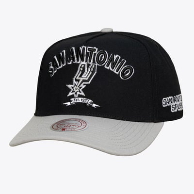 San Antonio Spurs Mitchell & Ness True Legacy Pro Adjustable Hat - Black