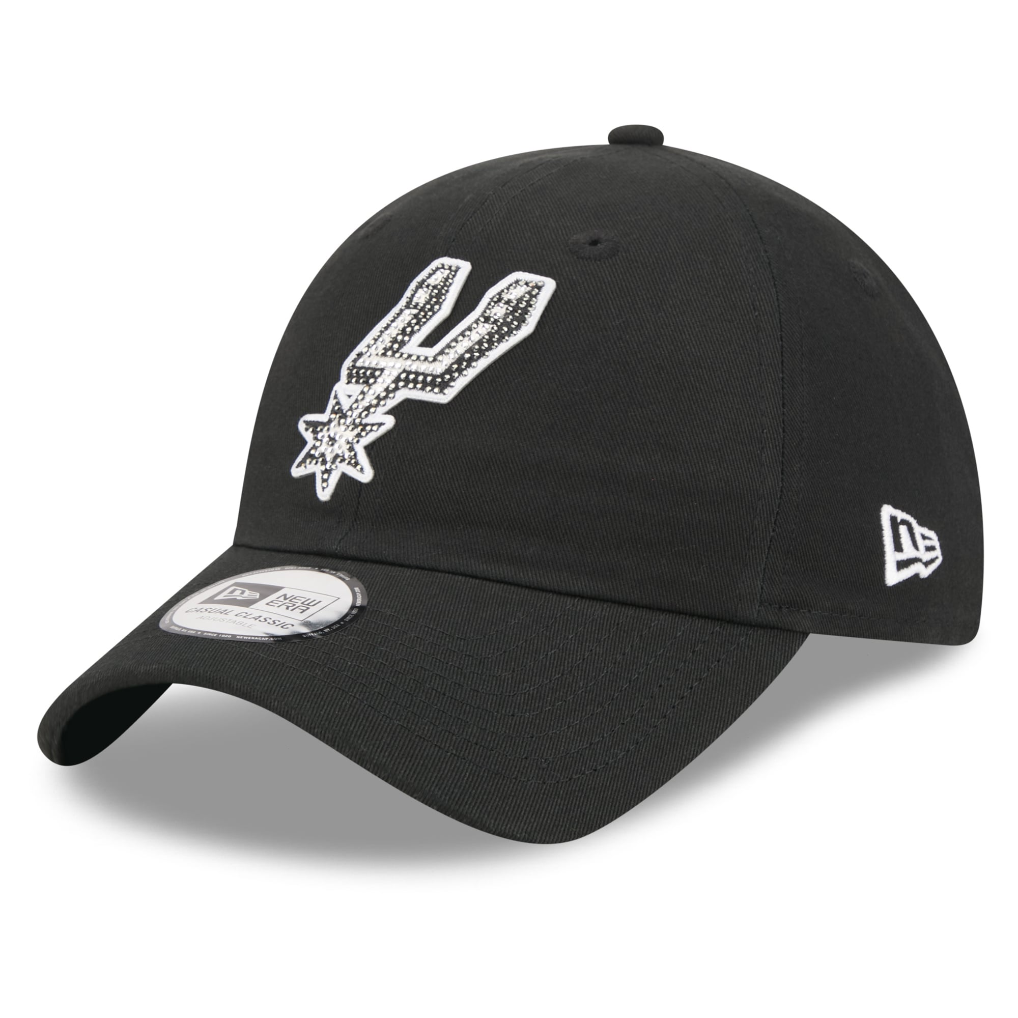 Men's San Antonio Spurs New Era Black 2026 NBA Draft Casual Classic Adjustable Hat