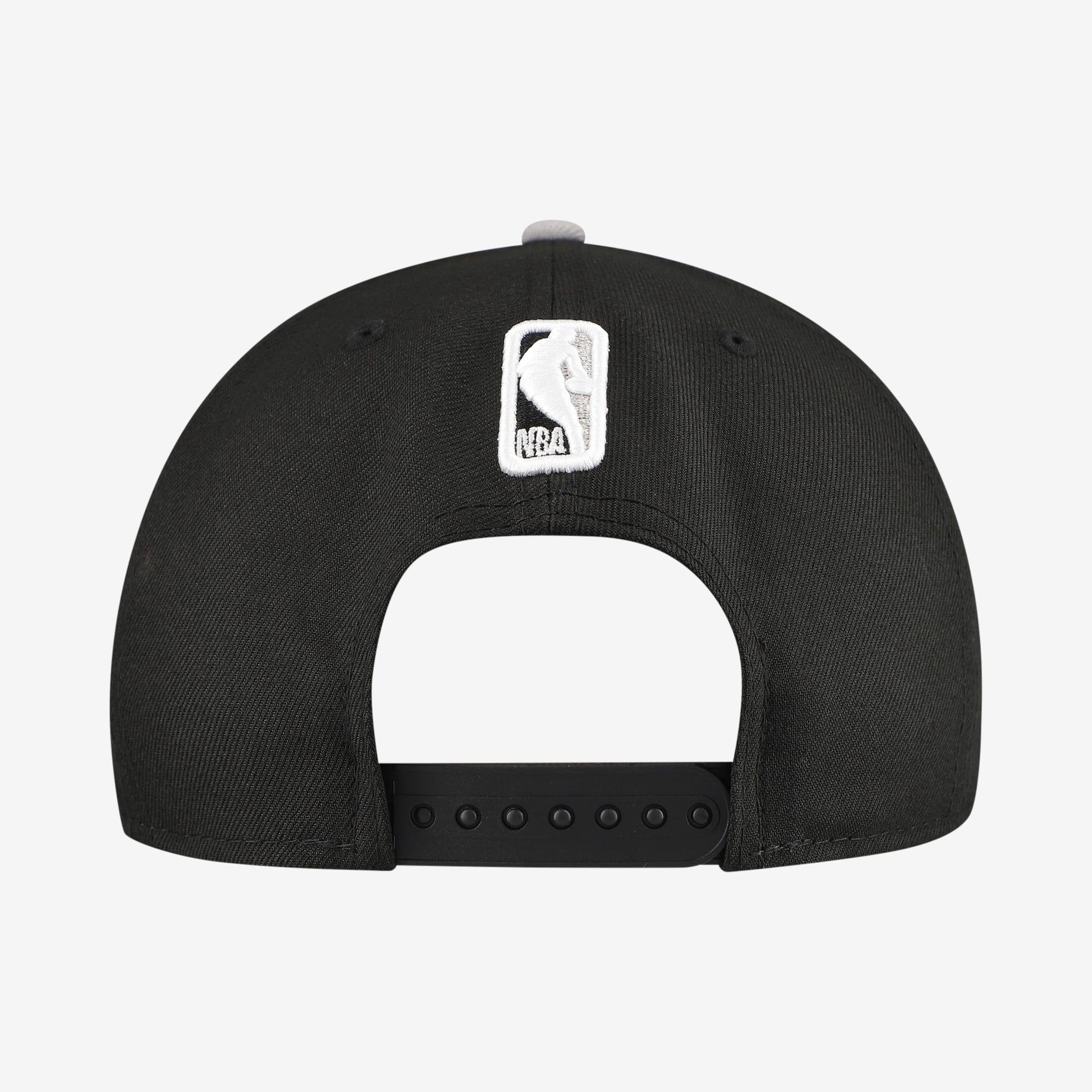 Men's New Era Black San Antonio Spurs Two-Tone 9FIFTY Snapback Hat
