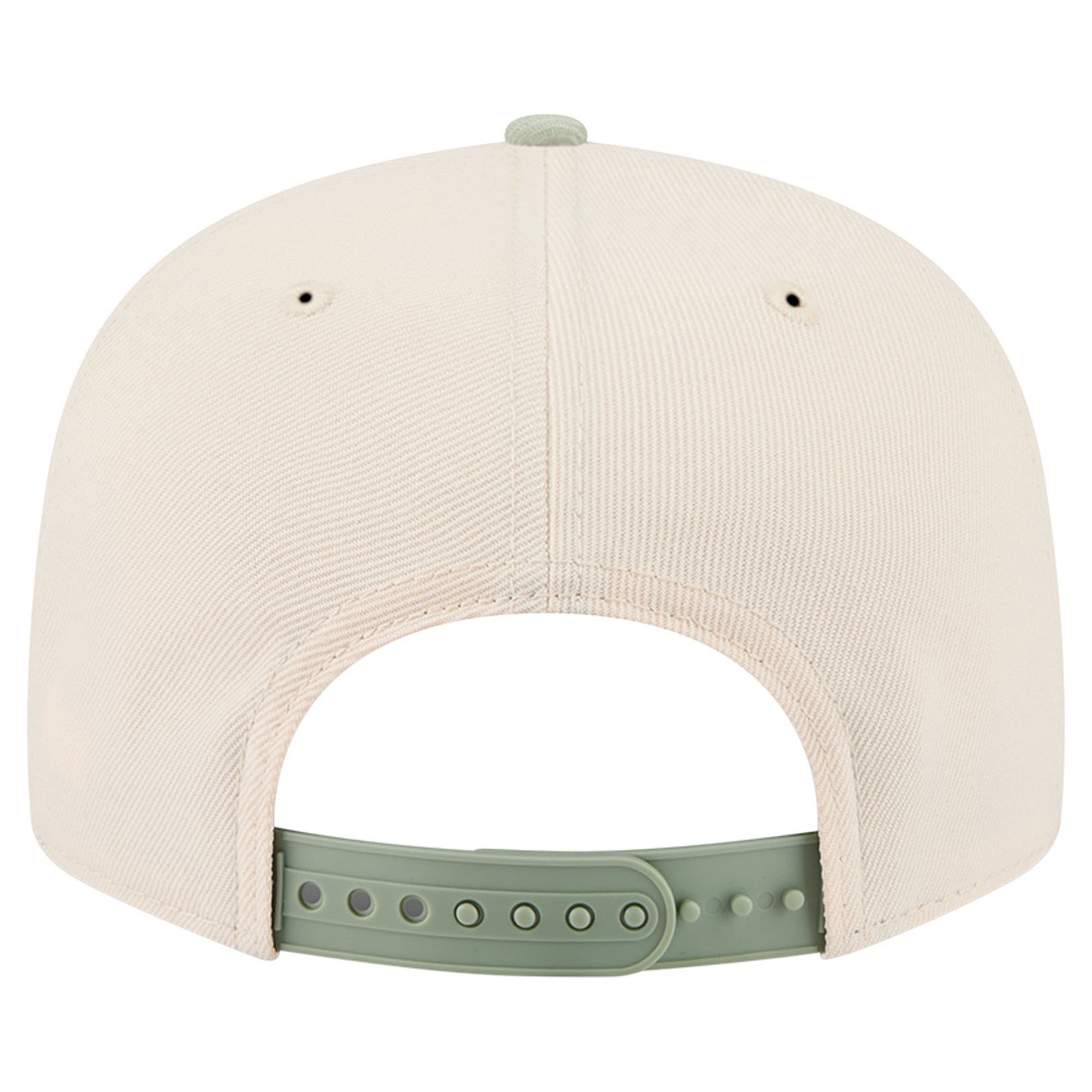 Casquette snapback New Era 9FIFTY pour homme, coloris crème/vert clair, San Antonio Spurs