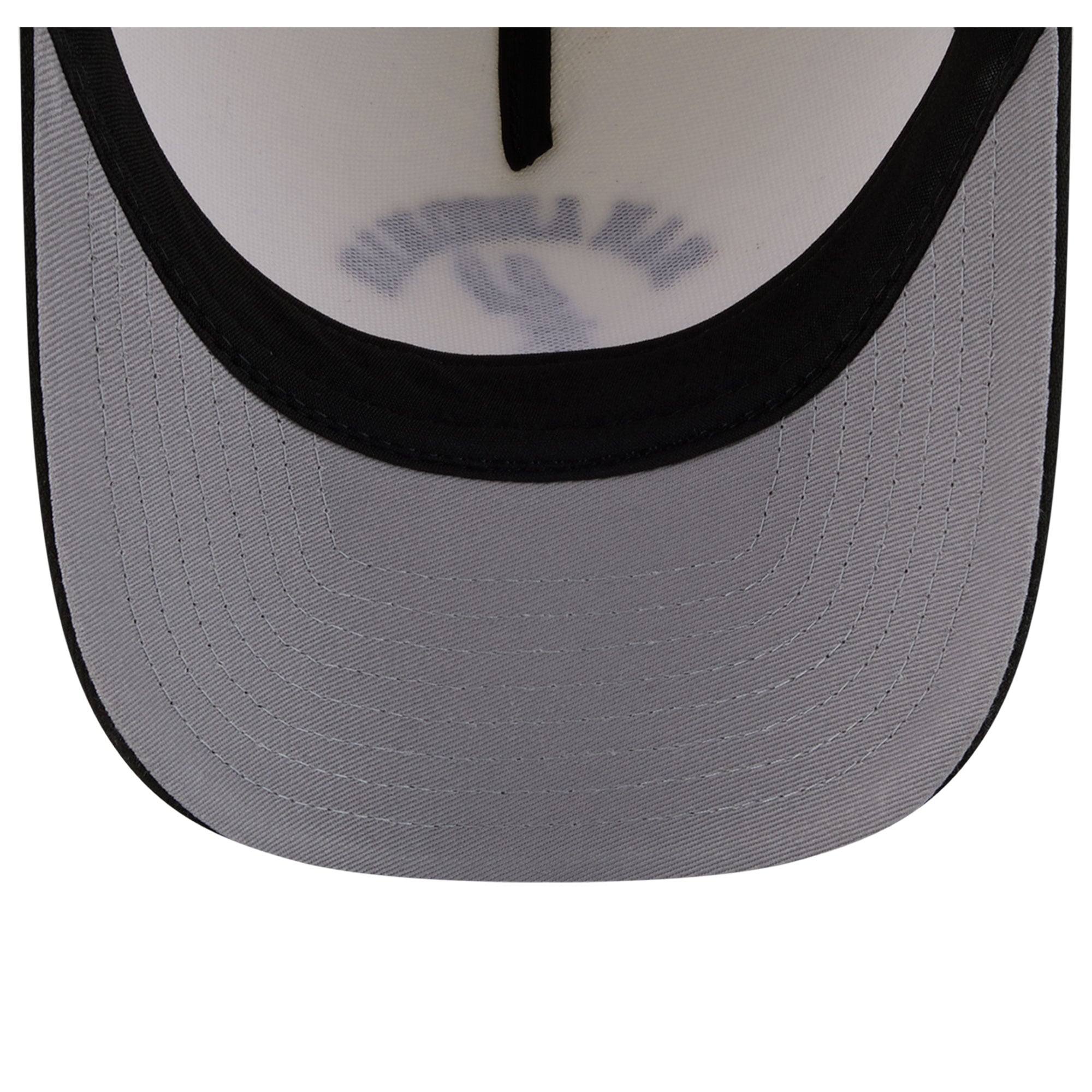 Casquette ajustable New Era blanche et noire San Antonio Spurs Arch 9FORTY A-Frame M-Crown pour homme