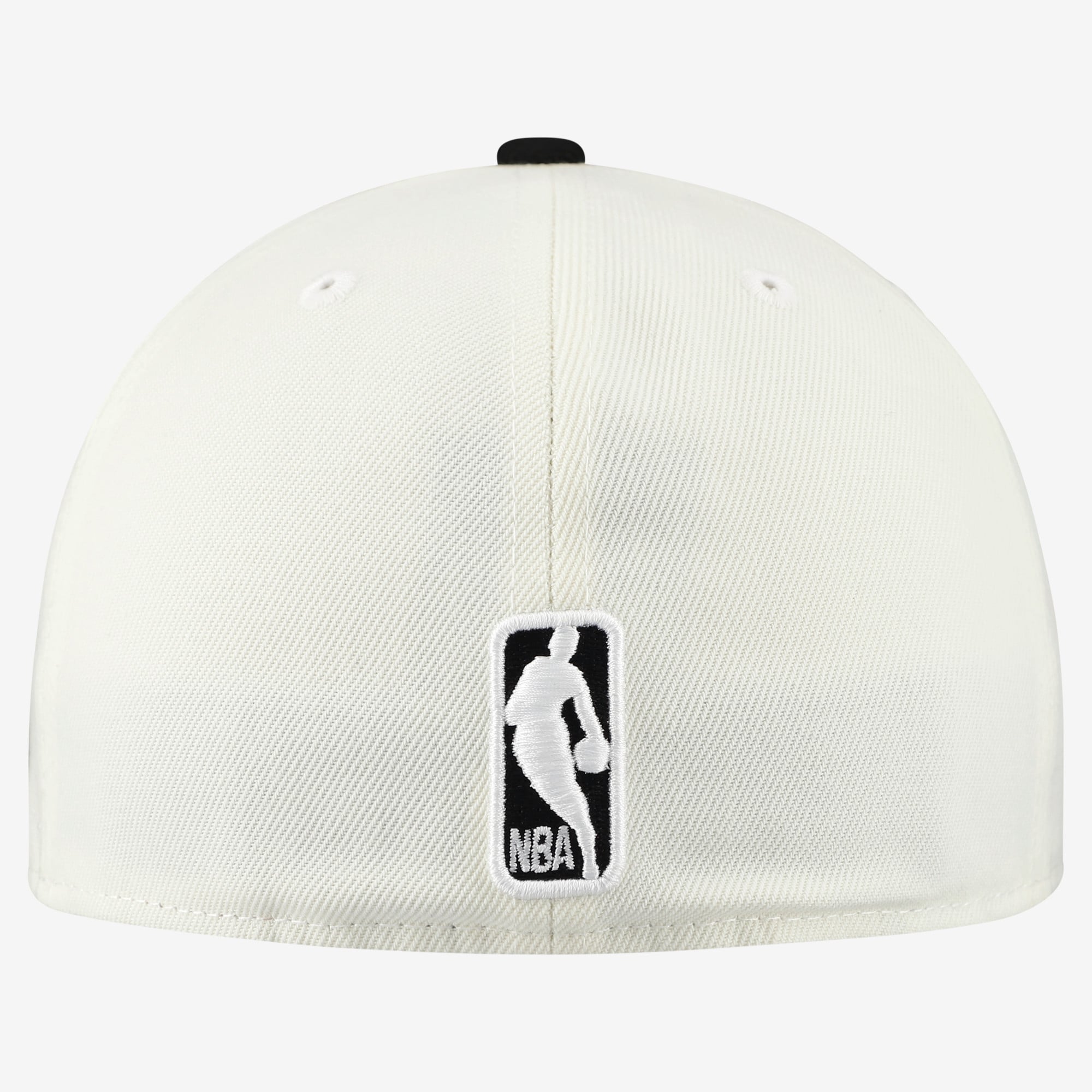 Men's New Era  White/Black San Antonio Spurs Chrome 59FIFTY Fitted Hat