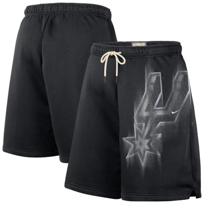 San Antonio Spurs Nike 2026 Standard Issue Practice Icon Fleece Shorts - Black