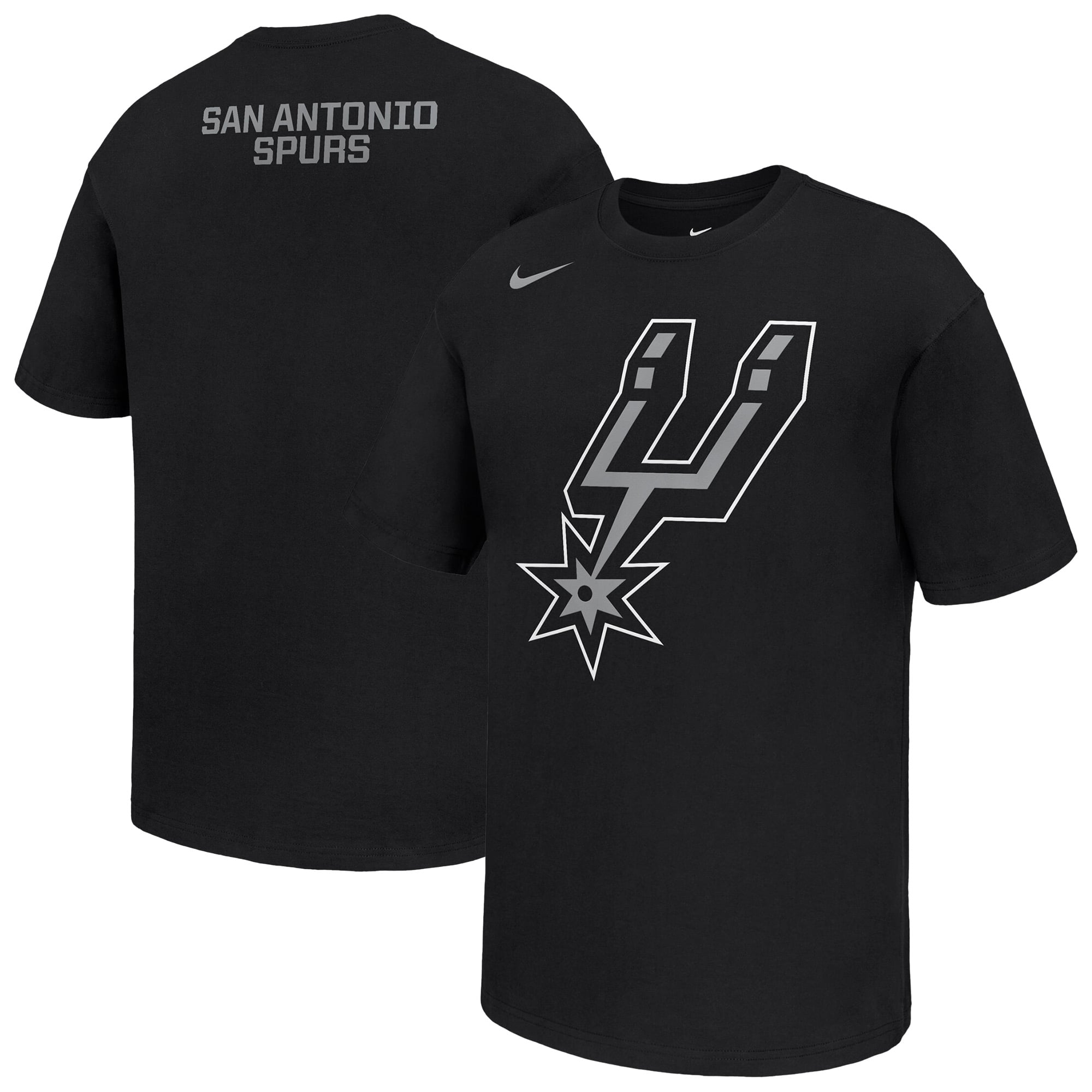 T-shirt Nike Core Max90 noir pour homme San Antonio Spurs