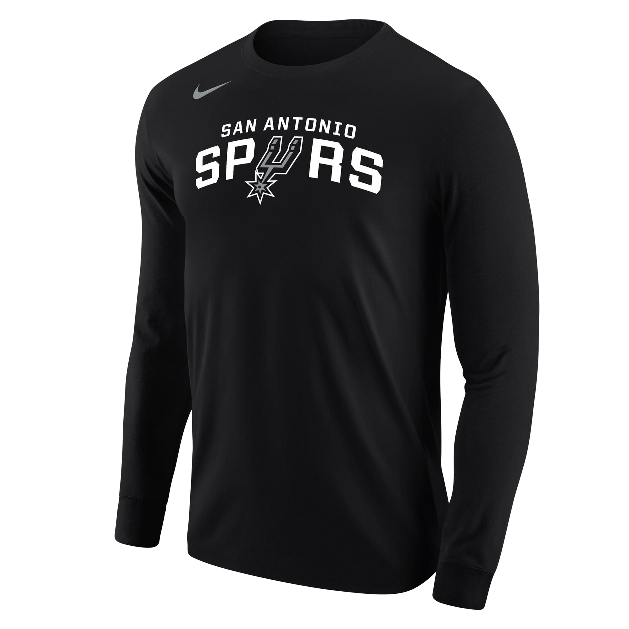 Men's Nike San Antonio Spurs Logo Core Long Sleeve T-Shirt