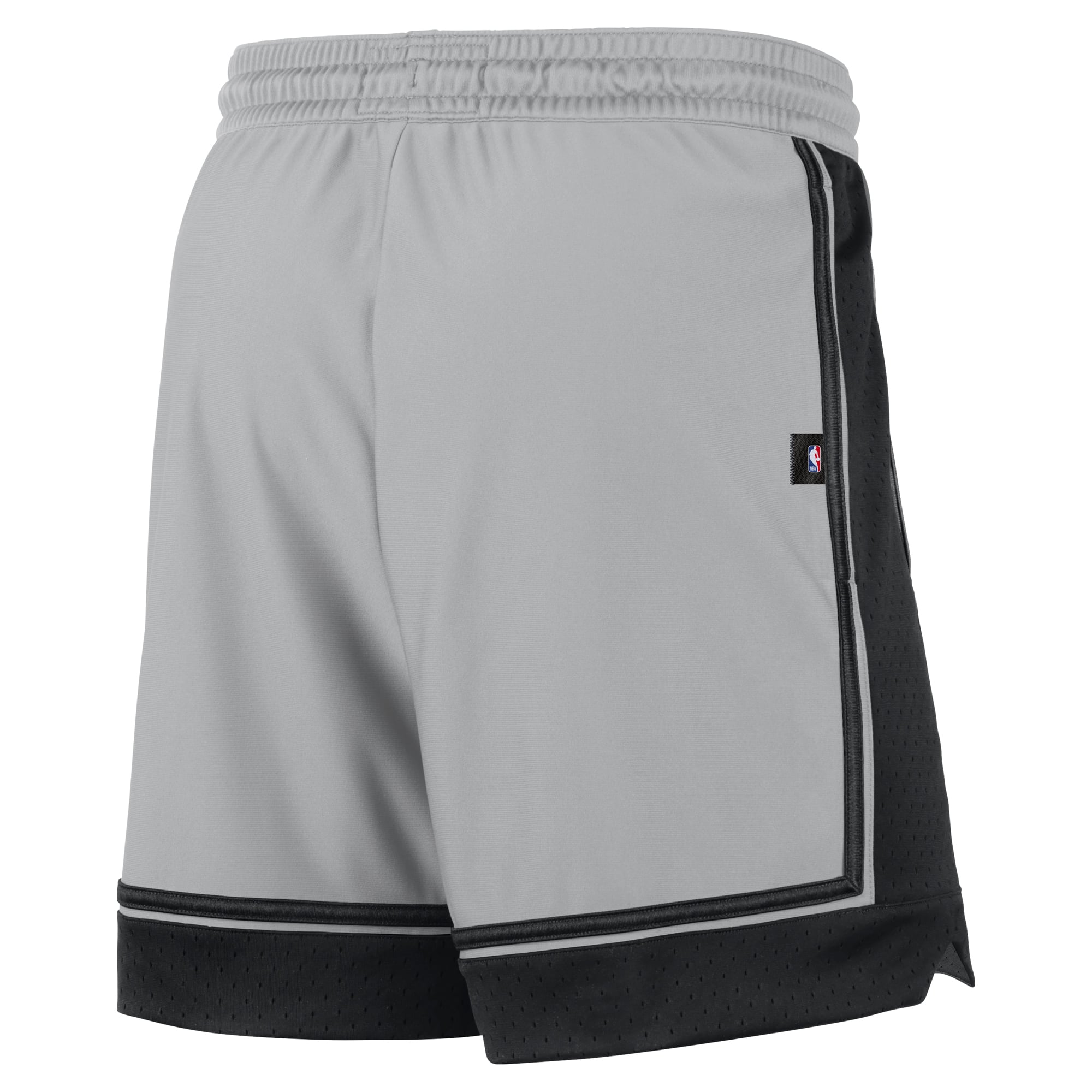 Short de match professionnel Nike argenté San Antonio Spurs 2026 Standard Issue pour homme
